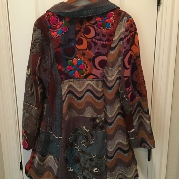 Anii By natural Colorful and Eccentric Coat - Picture 4 of 6